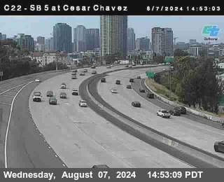 SB 5 at Cesar E Chaves Prkwy