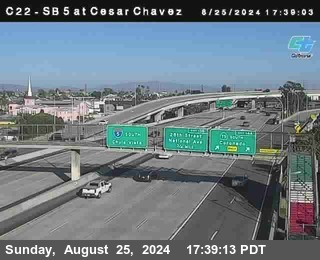 SB 5 at Cesar E Chaves Prkwy