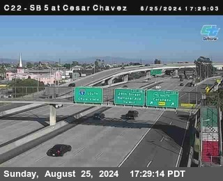 SB 5 at Cesar E Chaves Prkwy