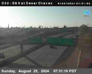 SB 5 at Cesar E Chaves Prkwy