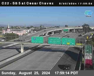 SB 5 at Cesar E Chaves Prkwy