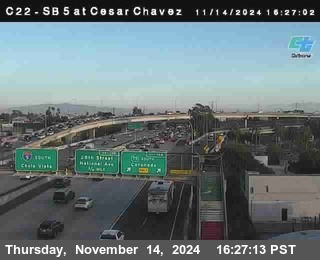 SB 5 at Cesar E Chaves Prkwy