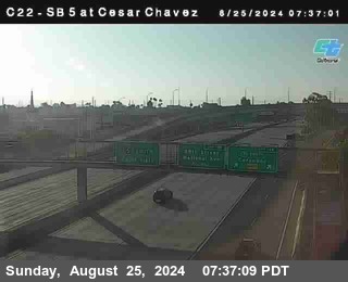 SB 5 at Cesar E Chaves Prkwy