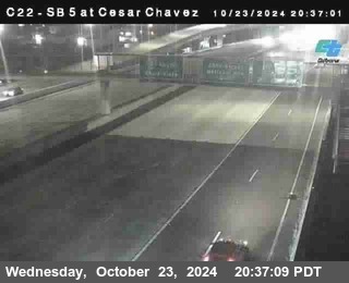 SB 5 at Cesar E Chaves Prkwy