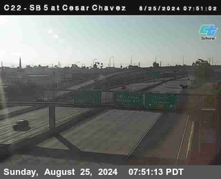 SB 5 at Cesar E Chaves Prkwy