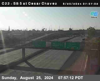 SB 5 at Cesar E Chaves Prkwy