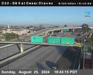 SB 5 at Cesar E Chaves Prkwy