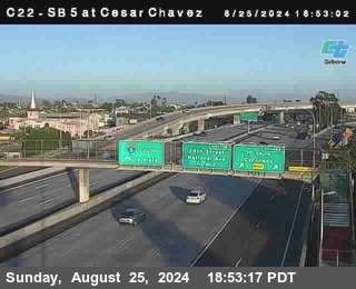 SB 5 at Cesar E Chaves Prkwy