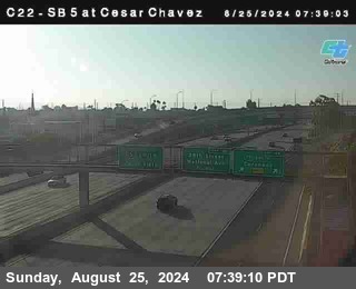 SB 5 at Cesar E Chaves Prkwy