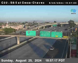 SB 5 at Cesar E Chaves Prkwy