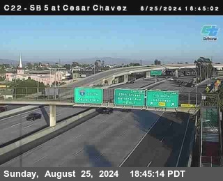 SB 5 at Cesar E Chaves Prkwy