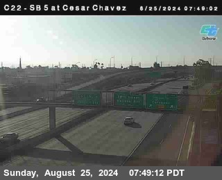 SB 5 at Cesar E Chaves Prkwy