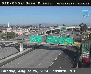 SB 5 at Cesar E Chaves Prkwy