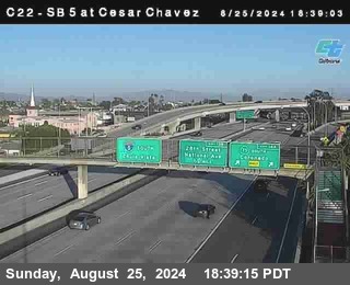 SB 5 at Cesar E Chaves Prkwy