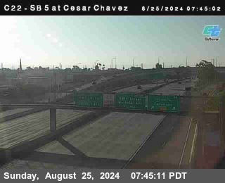 SB 5 at Cesar E Chaves Prkwy