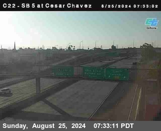 SB 5 at Cesar E Chaves Prkwy