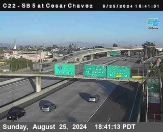 SB 5 at Cesar E Chaves Prkwy