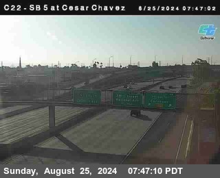 SB 5 at Cesar E Chaves Prkwy