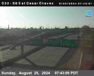 SB 5 at Cesar E Chaves Prkwy