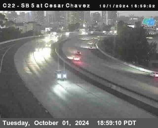 SB 5 at Cesar E Chaves Prkwy