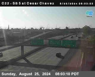 SB 5 at Cesar E Chaves Prkwy