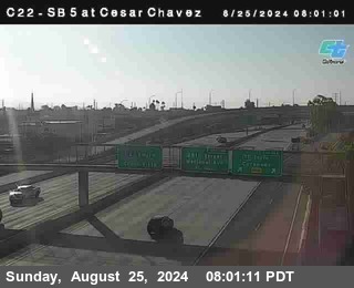 SB 5 at Cesar E Chaves Prkwy