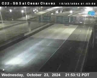 SB 5 at Cesar E Chaves Prkwy