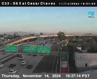 SB 5 at Cesar E Chaves Prkwy