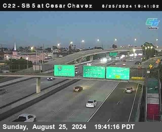 SB 5 at Cesar E Chaves Prkwy