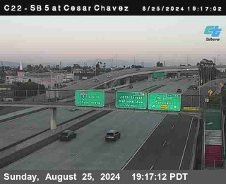 SB 5 at Cesar E Chaves Prkwy