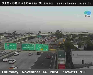 SB 5 at Cesar E Chaves Prkwy