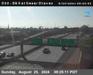 SB 5 at Cesar E Chaves Prkwy