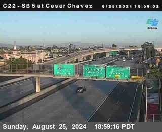 SB 5 at Cesar E Chaves Prkwy