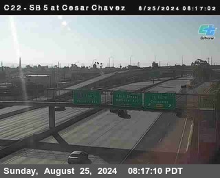 SB 5 at Cesar E Chaves Prkwy