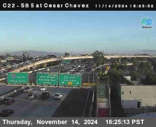 SB 5 at Cesar E Chaves Prkwy