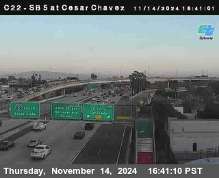 SB 5 at Cesar E Chaves Prkwy