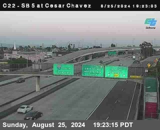 SB 5 at Cesar E Chaves Prkwy