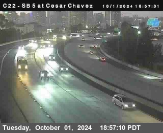 SB 5 at Cesar E Chaves Prkwy