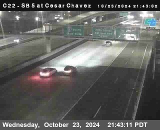 SB 5 at Cesar E Chaves Prkwy