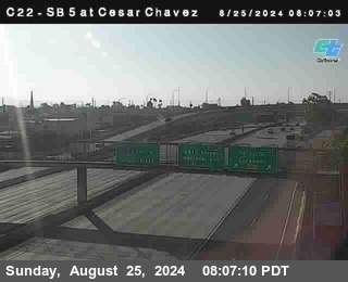 SB 5 at Cesar E Chaves Prkwy