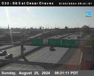 SB 5 at Cesar E Chaves Prkwy