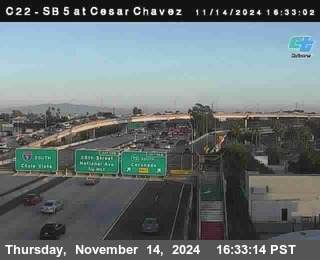 SB 5 at Cesar E Chaves Prkwy