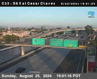 SB 5 at Cesar E Chaves Prkwy