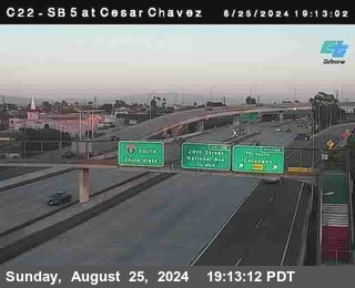 SB 5 at Cesar E Chaves Prkwy