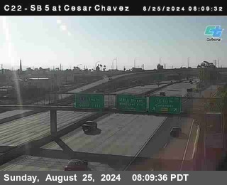 SB 5 at Cesar E Chaves Prkwy