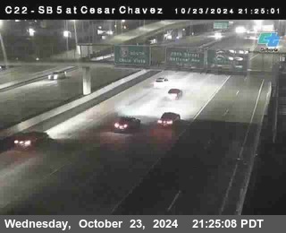 SB 5 at Cesar E Chaves Prkwy