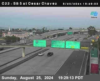 SB 5 at Cesar E Chaves Prkwy