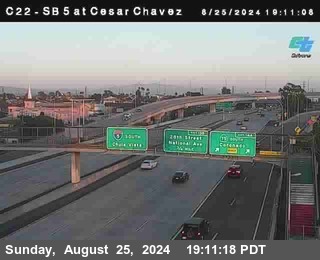 SB 5 at Cesar E Chaves Prkwy