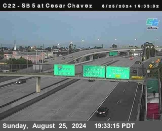 SB 5 at Cesar E Chaves Prkwy