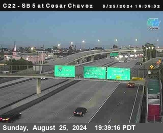 SB 5 at Cesar E Chaves Prkwy